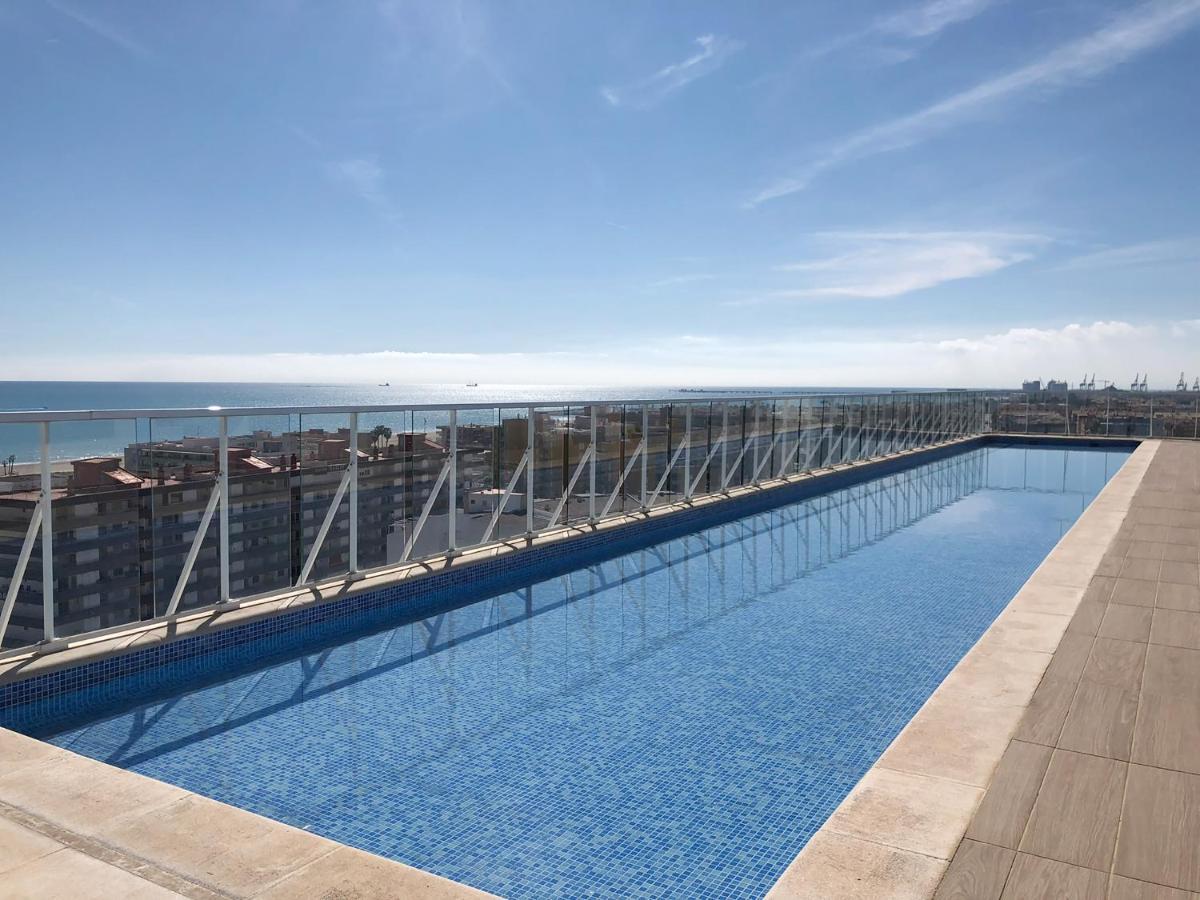 Global Properties, Apartamento De 2 Habitaciones Con Terraza Y Vistas Al Mar Canet d'En Berenguer Dış mekan fotoğraf